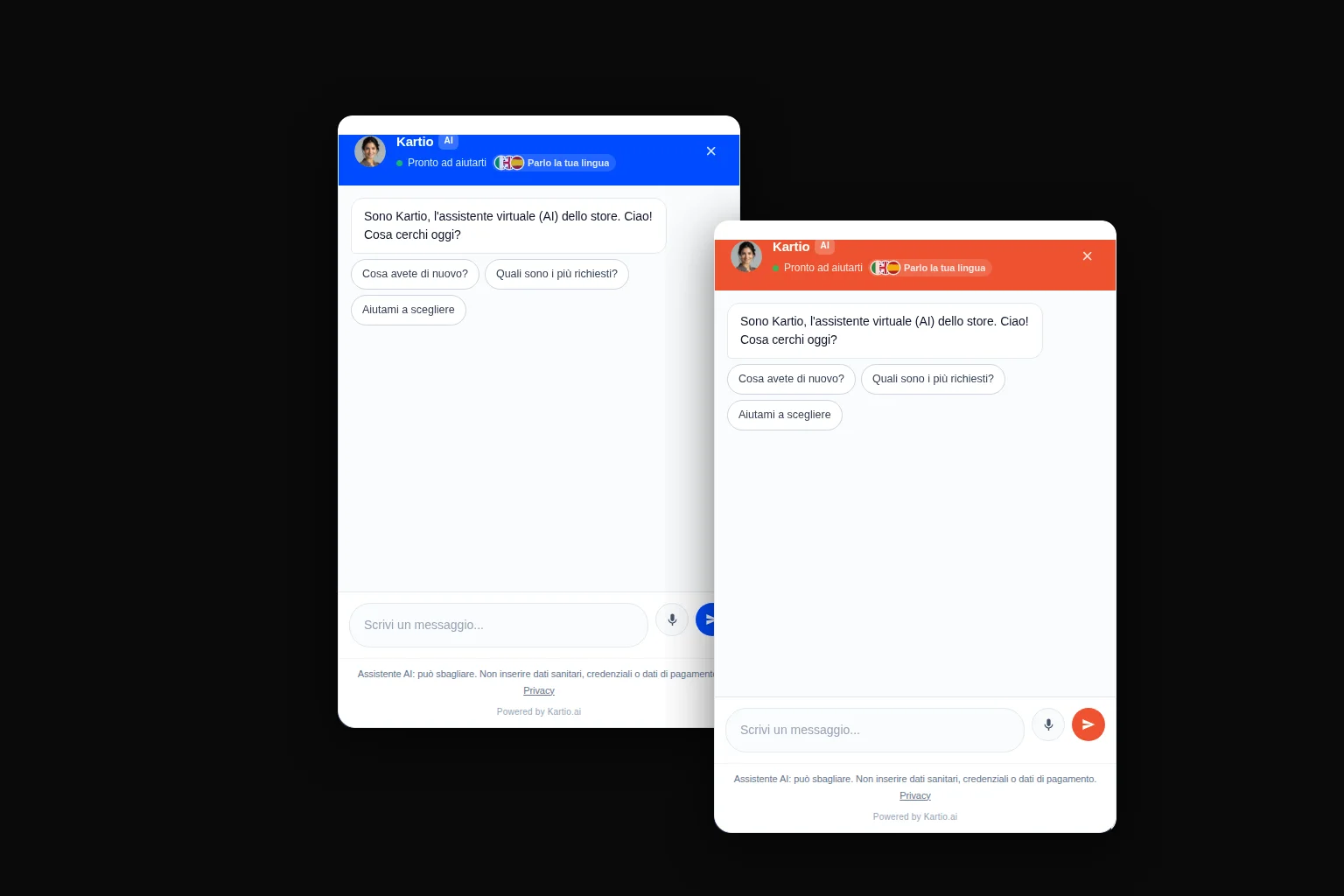 Resell Kartio under your own brand: platform and compliance are on us, the client relationship and pricing are yours. For WooCommerce and PrestaShop agencies.